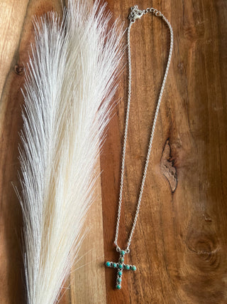 The Silver Creek Cross Necklace