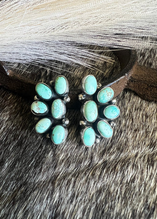 Sky Drift Cluster Earrings by Juanita McDonald