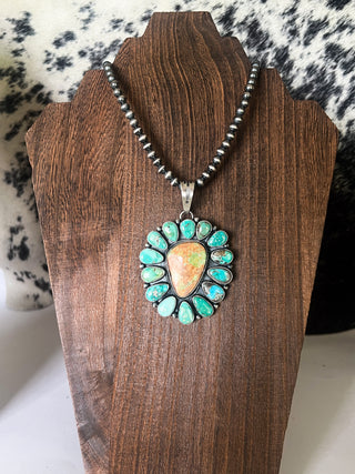 The High Plains Pendant Necklace by Betty Tom