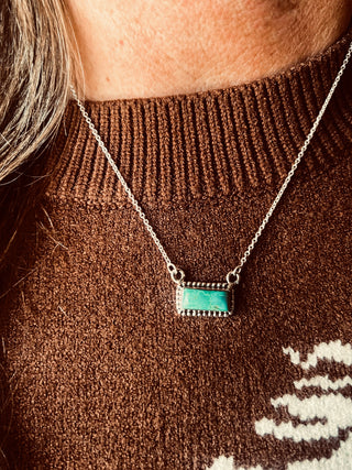 The Buck Off Bar Necklace