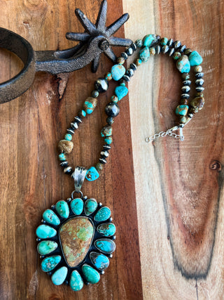 The High Plains Pendant Necklace by Betty Tom