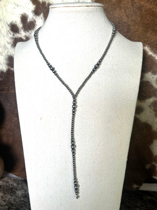The Laredo Lariat Necklace (16”)