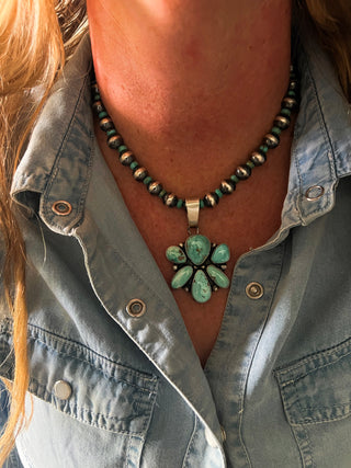 The Carico West Necklace by Travis Jim (16”)