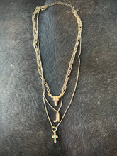 Western Layered Charm Necklace