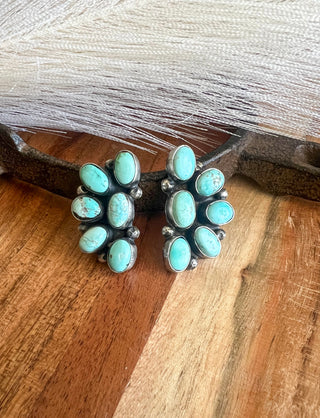 Sky Drift Cluster Earrings by Juanita McDonald