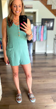 The Raine Romper {Green}