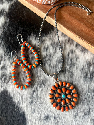 The Desert Heat Cluster Necklace