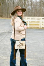 Buckin’ Horse Fringe Leather Handbag