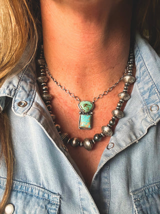 The Livingston Liberty Coin Pearl Necklace