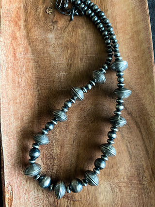 The Livingston Liberty Coin Pearl Necklace