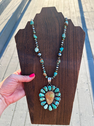 The High Plains Pendant Necklace by Betty Tom