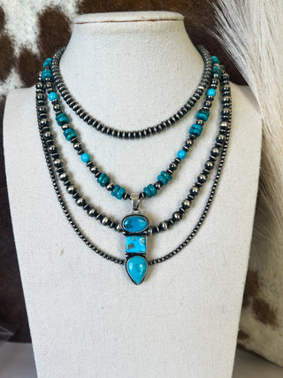 The Painted Mesa Necklace By Jameson Garcia (16”)