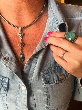 The Silver Spur Necklace