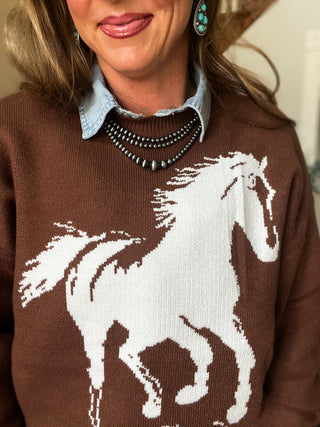 The Brave Horse Sweater