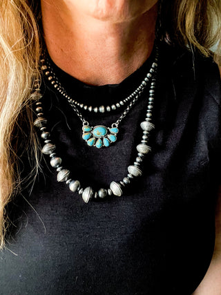 The Royston Mesa Cluster Necklace by Marcella James