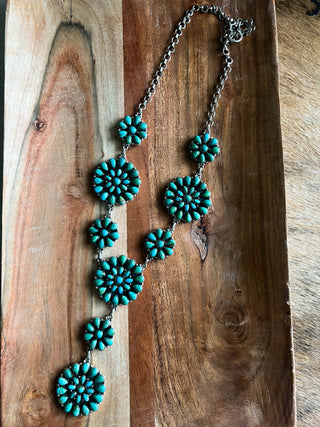 The Wild Spirit Cluster Lariat Necklace