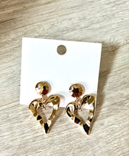 Large Heart Earrings
