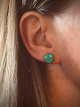 Hank Turquoise Stud Earrings