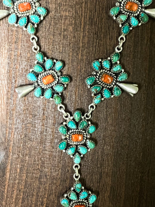 The Mojave Ember Lariat Necklace