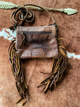 Buckin’ Horse Fringe Leather Handbag