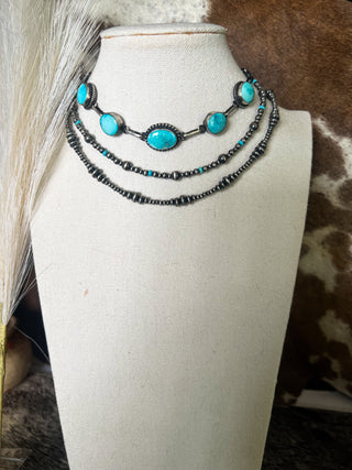 The Blue Ridge Necklace by P. Skeets