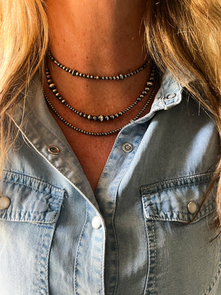 The Ranger Pearl Necklace (20”)