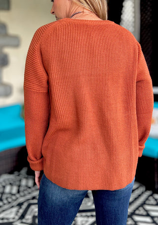 Taos Sweater {Rust}