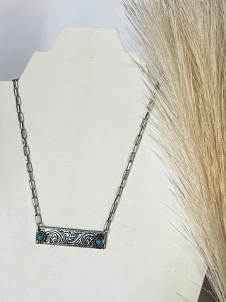 The Rodeo Relic Bar Necklace