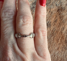 The Snaffle Bit Ring (Silver)