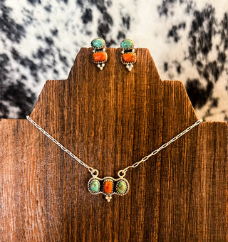 The Yuma Necklace and Earrings Set