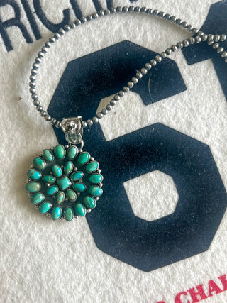 The Kingman Bloom Cluster Necklace