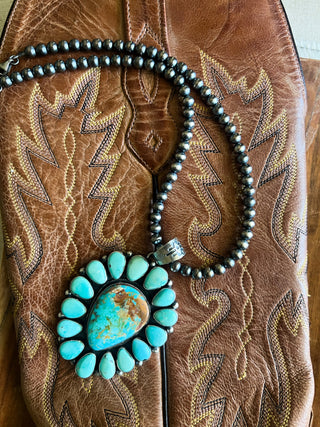 The Western Heiress Pendant Necklace by Betty Tom