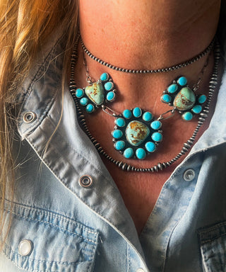 The Buffalo Horizon Necklace by Bonnie Benally