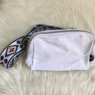 The Rio Aztec Belt Bag {Black, Beige, White}