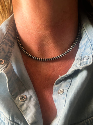 The Prairie Saucer Necklace (16”)