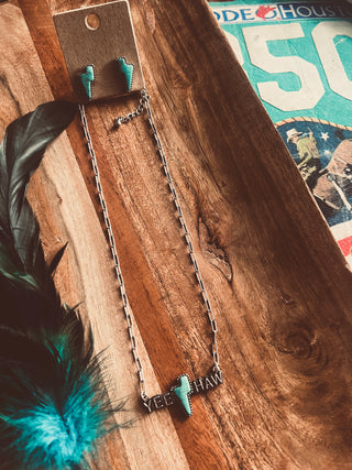 YeeHaw Lightning Bolt Necklace Set