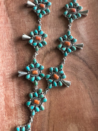 The Mojave Ember Lariat Necklace