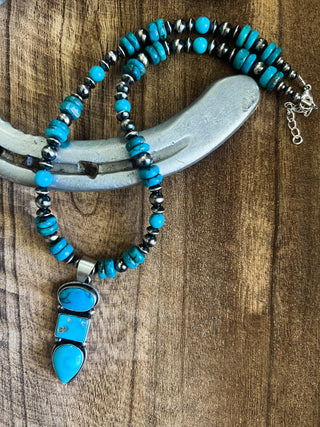 The Painted Mesa Necklace By Jameson Garcia (16”)