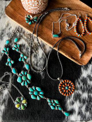 The Storm Over Santa Maria Lariat Necklace
