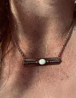 The Mazie Necklace {Silver or Bronze}