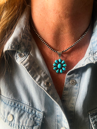 The Dusty Trails Cluster Necklace by K.C. Cook