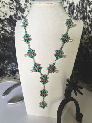 The Mojave Ember Lariat Necklace