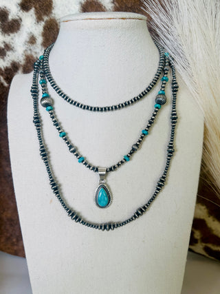 The Sierra River Necklace (16”)