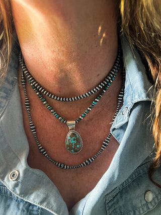 The Speckled Luna Necklace