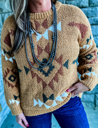 The Chandler Sweater {Caramel}