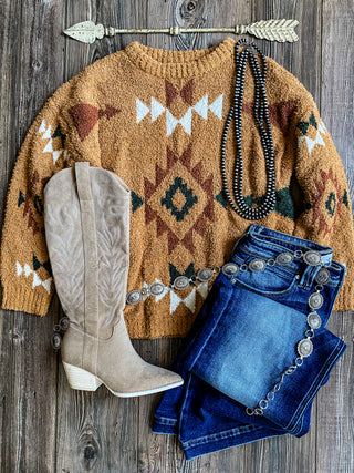 The Chandler Sweater {Caramel}