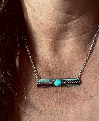 The Mazie Necklace {Silver or Bronze}