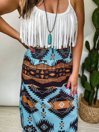 Cemi Aztec Skirt