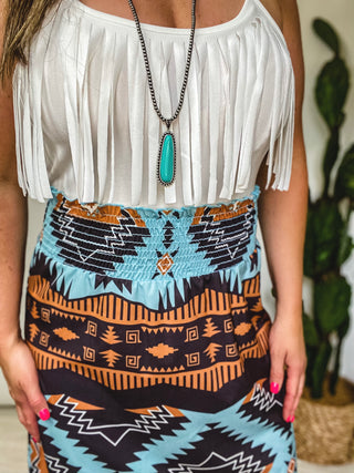 Cemi Aztec Skirt