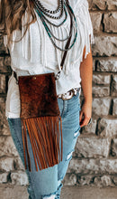 Cowhide Fringe Handbag